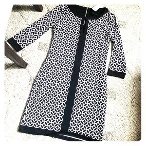 White House Black Market Quarter-Sleeve Dress